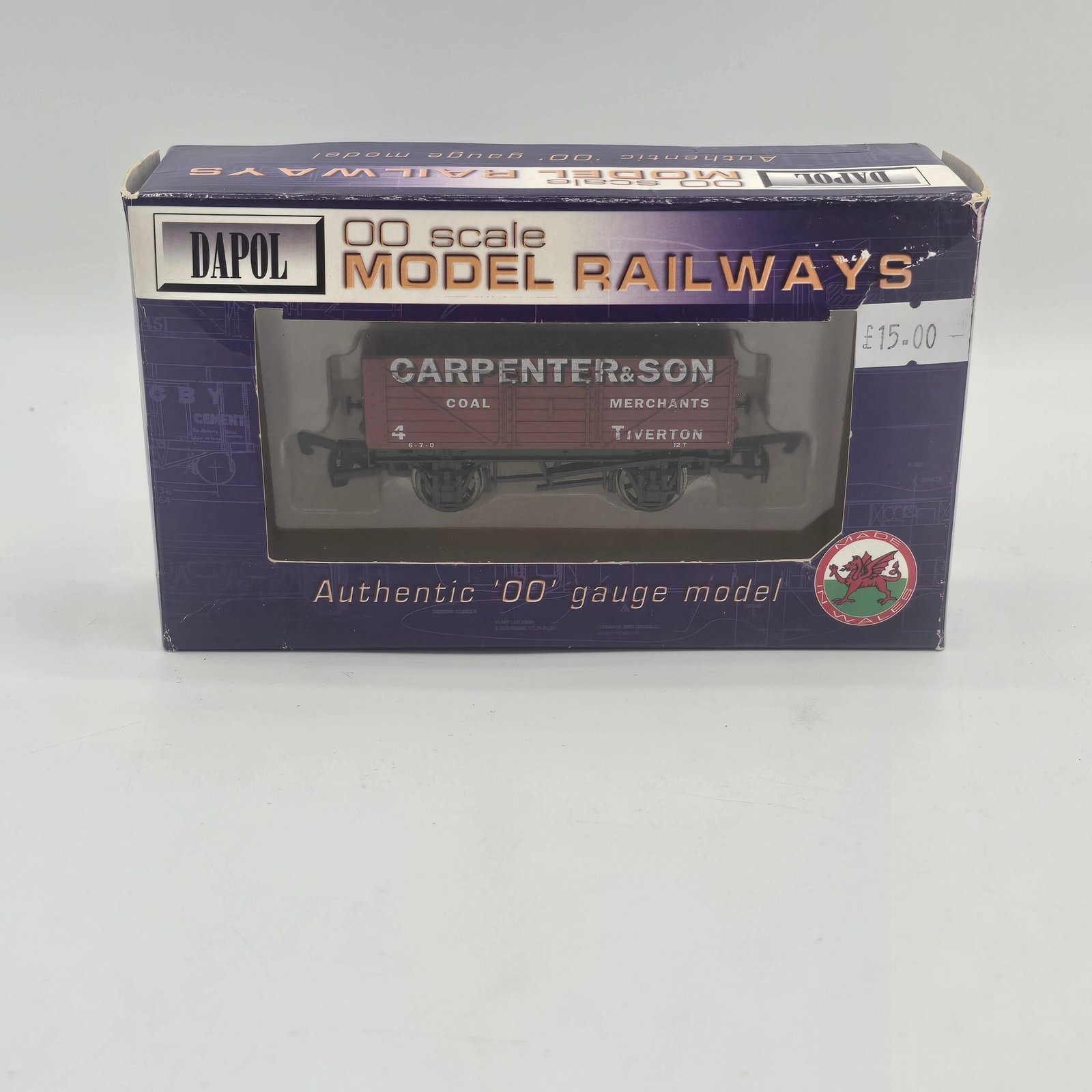 Dapol wagon B550 Carpenter Tiverton 7 Plank