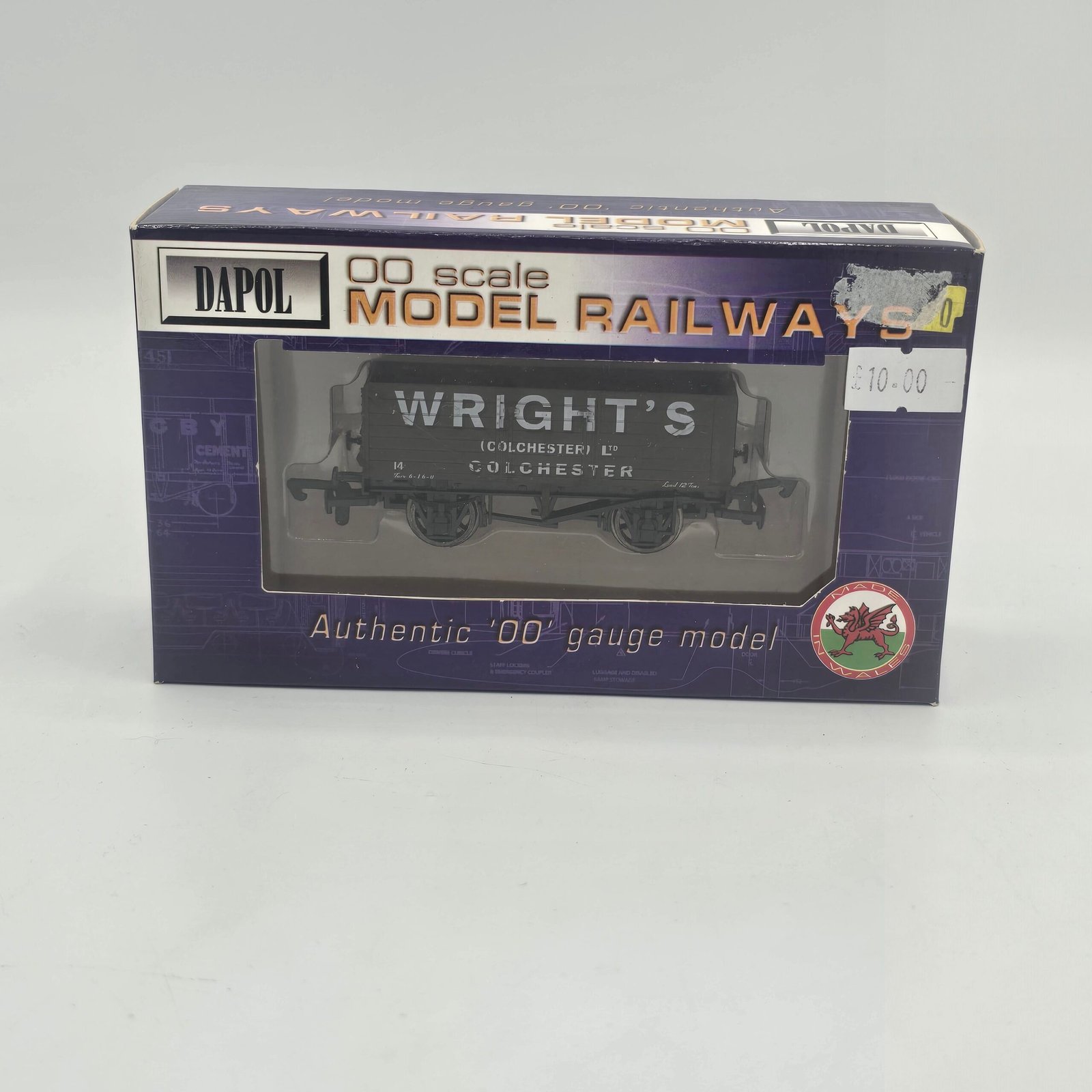 Dapol wagon B554 Wrights Colchester 7 Plank
